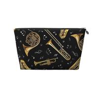 Instruments de Musique Impression Classique, Trousse de Toilette Trousse de Maquillage Sac à cosmétiques Trousse de Toilette de Voyage Portable
