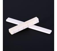 Instruments de musique pièce de rechange pièces de guitare blanche 6 cordes guitare classique pont d'os selle et écrou ensemble ivoire