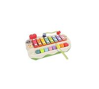 Instruments De Musiques Jouets Piano Clavier Xylophone 2 En 1 Pour Enfants Vert MK2