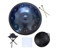 Instruments De Percussion Steel Handpan, Tambour À Main 432 Hz/440 Hz, 9/10/12 Notes 22 Pouces D Mineur Instrument Handpan Tambour Hand Pan Pour Adultes, Pour Le Yoga(E,10 notes(440Hz))