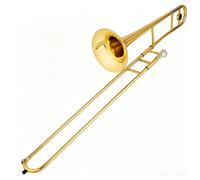Instruments de trombone alto for les débutants, laque de cuivrerie, or, nickel et argent, trombone alto