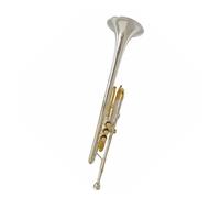 Instruments De Trompette En Laiton Jouer De La Trompette En Ut Instrument À Tube En Laiton Doré Et Argenté