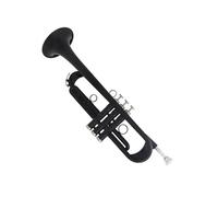 Instruments De Trompette En Laiton Petit Ensemble Standard En Laiton Bk Pour Débutants Avec Étui Rigide Gants Et 7 Accessoires D'embouchure En Do