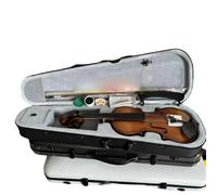 Instruments De Violon Violon Fait Main Table En Épicéa Fond Érable Cordes Au Son Agréable Chevalet Avec Archet Prêt À Jouer