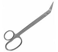 Instruments GB®-Extra Long Toe Nail Scissors Clippers Cutters Back Pain Chiropody Podiatry, 7.85'' with one micro serrated blade for super tough cut