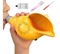 Instruments Jouets - 54 Instruments À Vent À Effets Sonores, Corne Pour À Conception De Conque Double | Joue Des Animaux Et Des Comptines, Jouet Musical Éducatif, Instrument À Vent Amusant Et