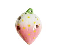 Instruments ocarina en céramique, Alto C Ocarina portable 6 trous for débutants multicolore(2)