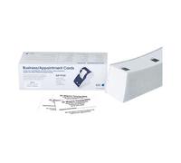 Instruments SLP-FCS2 - Blanc - 57 x 89 mm - 140 g/m² - 600 carte(s) rendez-vous/cartes de visite - pour Smart Label Printer 420, 430, 440, 440 Office