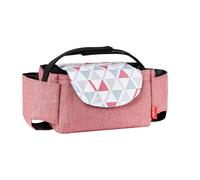 Insular-Sac À Couches Pour Bisantos De Lait De Bébé,Sacs D'isolation,Sac De Rangement Pour Bébé,Collection De Trucs,Accessoires De Poussette,Soins Pour Bébé - Type Red Triangle
