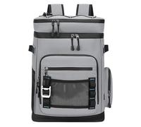 Insulated Backpack Cooler - Membrane Thermal Layer 31x20x45cm 30L | 48 Cans Cooler Backpack, Leak Proof Ice Chest Storage Bag, Lunch Coolers Bag for Hiking Beach Picnic Travel Fishing | Outdoor Use