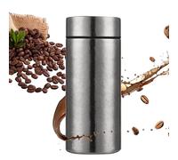 Insulated Bottle - 200ml Leak-Proof Hydration Drinkware | Titanium Vacuum Insulated Bottle Thermal Design for Cycling, School, Camping, Hiking, Adults or Everyday Use, 2.17x5.51in