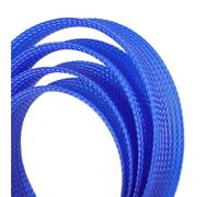 Insulated Braid Sleeving 2mm - 50mm Tight Expandable Cable Wire Sleeve Flame-retardant Nylon Braided Mesh Sheath Tube(A,4mm,10 meters)