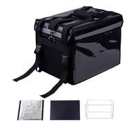 Insulated Cooler Bag - Thermal Food Delivery Box, Waterproof Leak Proof Insulated Cooler for Work, Beach, Travel, Camping, Fishing, School Lunch, Outdoor Picnic Storage