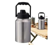 Insulated Ice Bucket, 2l Storage Container, Travel Water Bottle, Portable Cooling Bucket, Beverage Chilling Tool for Hotel, Kitchen, Camping, Restaurant, Picnic Use, 5.31x13.39 in