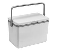 Insulated Ice Bucket, Refroidisseur portatif isolé par 3L avec la poignée for Le Talonnage de Pique-Nique de Camping-Car,for Camping(White 4.5L)