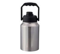 Insulated Ice Bucket, Water Container, 5.31x13.39inch, Water Bottle, 2L Storage Containers, Double-Walled Leakproof Design, Ideal for Hotel, Travel, Fishing, Black/Khaki/Green/Gray