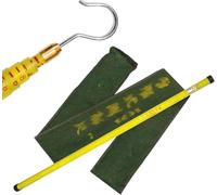 Insulated Lightweight Telescopic Height Measuring Rods/Epoxy Resin Tower Ruler, High-Voltage with Carry Bag, Electric Power Measuring Distance Rods(Orange Yellow-2pack,8m/26.2ft)