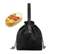 Insulated Lunch Bag for Women and Men, Canvas Food Container with Handled Front Pockets Design, Canvas, Insulation Layer Perfect for Students, Teachers, Teens, and Kids, 12.8x4.72x11.81 Inches