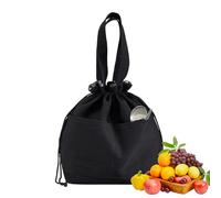 Insulated Lunch Bag for Women and Men, Canvas Food Container with Handled Front Pockets Design, Canvas, Insulation Layer Perfect for Students, Teachers, Teens, and Kids, 12.8x4.72x11.81 Inches