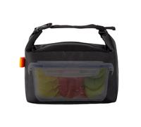 Insulated Lunch Bag, Waterproof Leakproof Food Container 9.84 x 5.51 x 8.66in, Aluminum Foil Lining with Ergonomic Handle, Portable Thermal Tote for School Work Office Picnic Hiking Beach Travel
