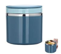 Insulated Lunch Container - 304 Stainless Steel PP Silicone 13.2x12cm | Food Jar, Thermal Box | 1000ml Soup Thermal Food Jar For Hot Or Cold Foods, Lunch, Office, School, Picnic, Outdoor, Travel