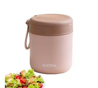 Insulated Lunch Containers, Stainless Steel Meal Jar, Microwaveable Food Storage, 430ml Wide Mouth Insulation Lunch Jar with Lid, for Adults School Office Students Work Travel Picnic Kitchen Dining