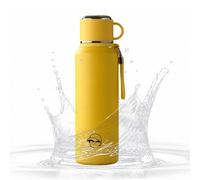 Insulated Travel Mug - Large Capacity 1000ml Drink Holder for Daily Hydration | Metal Heat Preservation with Vessel, Spill Proof Cap Design, Beverage Storage Companion for Camping Hiking Activities