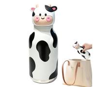 Insulated Water Bottle - Cute Animal Design, Portable Thermal Drinking Cup
