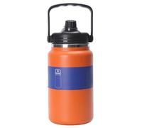 Insulated Water Bottle | Stainless Steel Hiking Flask |Consistent Thermal Performance Leak-Proof Portable 4L Cold For Outdoor, Beach, Sports, Travel, School, Camping, Gym, Cycling