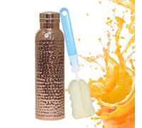 Insulated Water Bottles, Leakproof Travel Mug, Double Wall Vacuum Bottle with 620ml Capacity, Reusable Hydration Flask for Fitness, Gym, Travels, Studio, School, Men, Women, Outdoor, Black