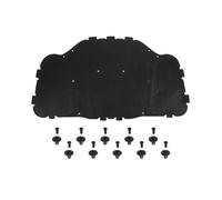 Insulation Cotton Coussinet isolant coton pour capot avant voiture, pour BMW E60, E61, 525i, 528i, 530i, 51487148208, tapis chauffant insonorisant Isolation Voiture Pad