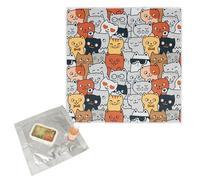 Insulation Fabric - Reflective Aluminum Cooling Cloth, durablee Weatherproof Shielding Pad, Flexible Outdoor Retention Textile, Foldable Beverage safeguardd Accessory | Multipurpose Thermal Liner