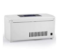 Insulin Cool Box Réfrigérateur Boîte réfrigérée à insuline, étui de voyage refroidisseur à insuline, réfrigérateur portable, batterie 10 400 mAh pour voiture, voyage, maison à température co