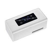Insulin Cool Box Réfrigérateur Boîte réfrigérée à insuline, réfrigérateur 2-8 ° C, boîte de stockage de médicaments, écran LED HD, réfrigérateur portable à congélateur à insuline, 225 × 103