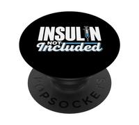Insuline Non Incluse Type Diabétique Patient Diabète PopSockets PopGrip Adhésif