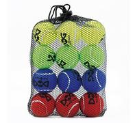 insum - 949-20 - Balles Tennis pour Chien 5,08 cm Pack 12 - Non Toxique, Rebond Optimisé, Sac, Entraînement, Jeux Extérieurs, Chiens Petites Races, Chiots, Jouets