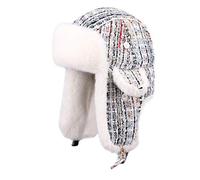 Insun Chapka d'hiver Chapeau de Trappeur Tricot Chaud Bonnet de Unisexe Russe Bonnet Aviateur Style 2 XXS