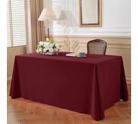 Insun Nappe Velours pour Salle à Manger, Jardin, Fête, Mariage, Maison Décoration Bourgogne 200 x 500 cm