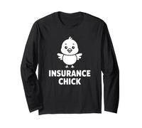 Insurance Chick - Agent d'assurance drôle Manche Longue