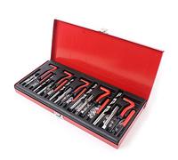 InSyoForeverEC 131pièces Kit de Réparation de Filetage réparation de Filetage Perceuse d'outils Helicoil Auto M5 M6 M8 M10 M12 Moteur de Voiture