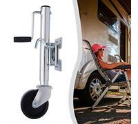InSyoForeverEC Roue jockey 1200 LB pour remorque de voiture lourde, avec jante en métal, pour remorque, caravane, camping-car