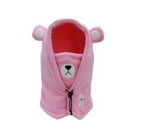 iNszkoos Cagoule Bébé d'hiver Enfant Mignon Bonnet Echarpe Cache Oreilles Chaud Cache Molleton Doublure Chapeau avec Motif de Cartoon Balaclava Animal Chapeau pour 4 à 10Ans Garçons Filles Snowboard
