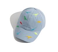 iNszkoos Casquette de Baseball pour Bébé 2 a 5 Ans Dinosaure Brodé Chapeaux de Soleil Enfants Casquette de Protection UV Sport Bonnet Chapeau Confortable Casquette Visière Réglable pour Garçon Fille