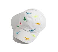 iNszkoos Casquette de Baseball pour Bébé 2 a 5 Ans Dinosaure Brodé Chapeaux de Soleil Enfants Casquette de Protection UV Sport Bonnet Chapeau Confortable Casquette Visière Réglable pour Garçon Fille