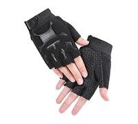 iNszkoos Gants de Cyclisme pour Enfant 8-12 Ans Demi Doigt Mitaine de Sport pour Garçons Filles Antidérapant pour Vélo Escalade Scooter Patinage à roulettes Randonnée Montagne