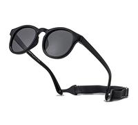 iNszkoos Lunettes de Soleil Polarisées Flexibles pour Bébé avec Sangle Réglable, Protection UV 400 des lunettes de soleil Monture en Silicone Souple pour Bébé de 0 à 36 Mois Nouveau-né Garçons Filles