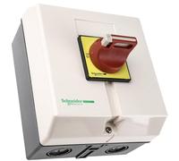 Schneider Electric – INT. 3P 50A CDO.ROJO – IP65 – boîte plastique