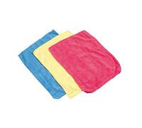 Int Auto 1095277 Lot de 3 Chiffons en Microfibre Multicolore 40 x 30 cm