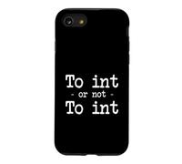 Int Or Not to Int Game Programmer Variable Integer Coque pour iPhone SE (2020) / 7/8