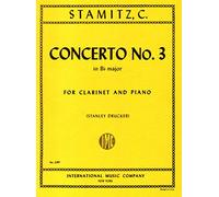 INT2287 - Concerto Stamitz n° 3 en si bémol majeur pour clarinette et piano
